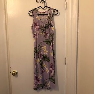 Lavender Hawaiian dress